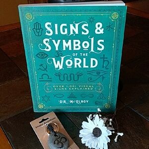 Signs & Symbols of the World Book by DR. M. Elroy (Barnes & NOBLE) BRAND NEW